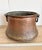 Large Farmhouse Kitchen Vessel - Hand-Hammered Copper Cauldron With Forged Iron Handles - 19th Century For Sale - Image 14 of 16