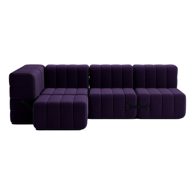 Small Flexible Corner Sofa by Ambivalenz, Set of 9 For Sale