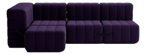 Small Flexible Corner Sofa by Ambivalenz, Set of 9