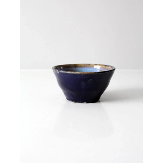 Contemporary Vintage Studio Pottery Bowl For Sale - Image 3 of 9