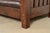 L. & J. G. Stickley Antique Mission Oak Arts & Crafts Settle Sofa or Bench, Newly Refinished For Sale In South Bend - Image 6 of 9