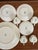 Ceramic Vintage Belleek Shamrock Basketweave Dinnerware Service for 4 - 20 Pieces For Sale - Image 7 of 8