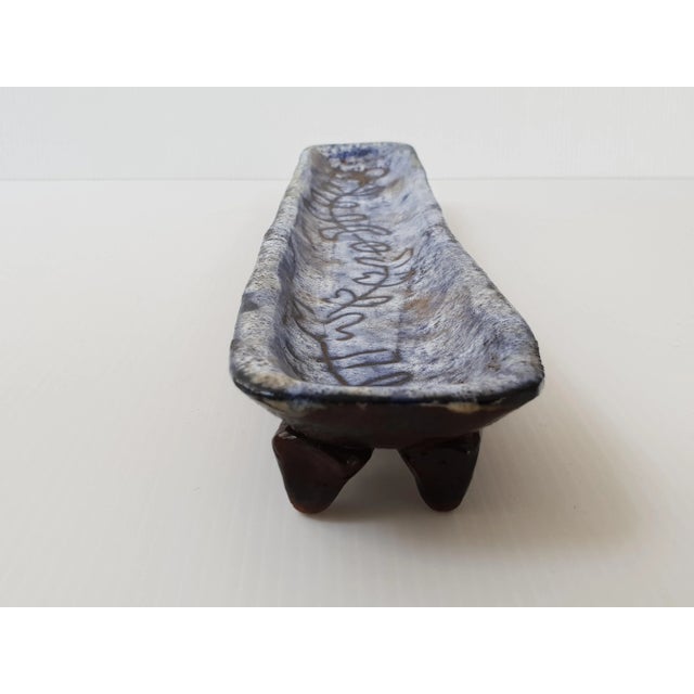 Very good state. Length 37.2 cm. Width 7.5 cm. Height 4 cm. A magnificent piece.