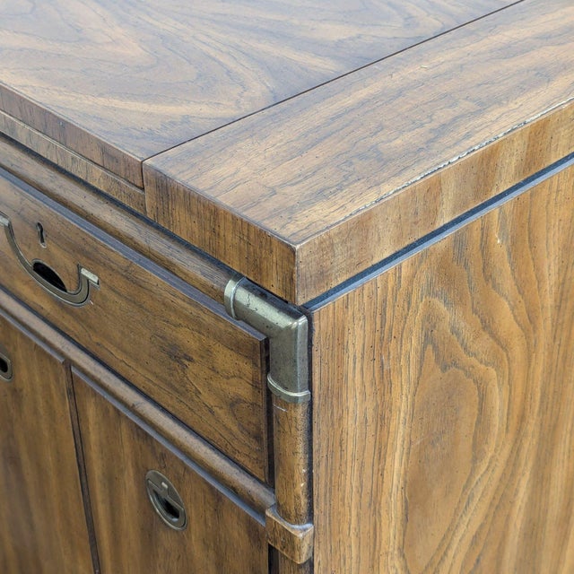 Vintage Drexel Heritage Accolade II Expandable Buffet For Sale - Image 11 of 12