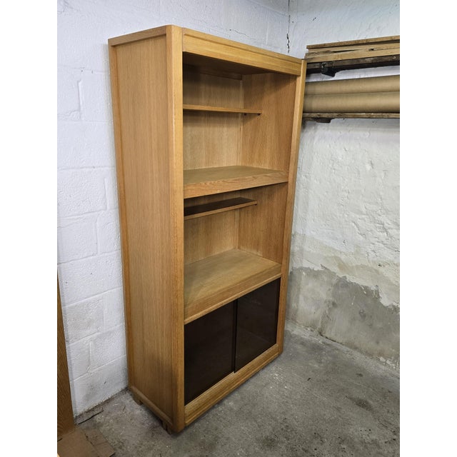 Living Room Bookcase by Guillerme & Chambron for Votre Maison, 1960s For Sale - Image 14 of 15