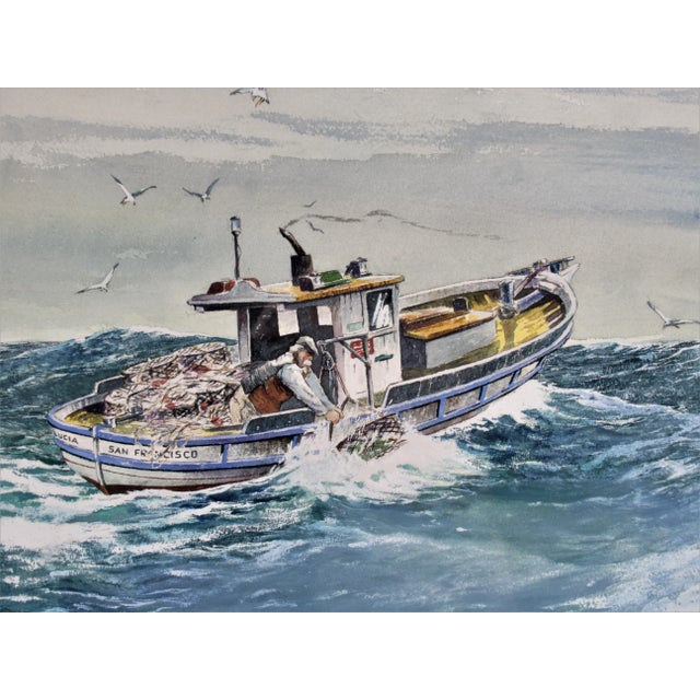 American Darrell Craig McClure, Time to Go Home Papa, c,1950 For Sale - Image 3 of 8