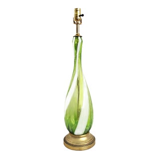 Lamp Murano Glass 1950s Restored For Sale