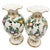 Hollywood Regency Vintage MCM Italian Hollywood Regency Style Ruffle Top Flora Vase -Set of 2 For Sale - Image 3 of 4