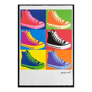 1986 Carnegie Museum of Art After Andy Warhol „Converse" Lithograph