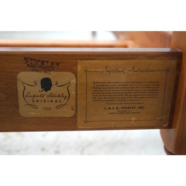 Stickley Full Size Cherry Valley Bed For Sale - Image 18 of 18