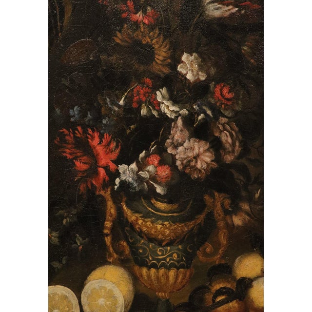 Antonio Tibaldi, Still Life 1670, Oil on Canvas For Sale - Image 13 of 15
