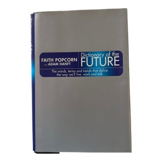 Signed First Edition “Dictionary of the Future” by Faith Popcorn (2001) For Sale