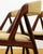 A set of five dining chairs attributed to Kai Kristiansen, Model 31 ("A-frame"), designed in 1956 and produced by Schou...