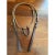 Vintage English 80” Braided Plaited Leather, Stainless Steel Equestrian Horse Rein For Sale - Image 17 of 17