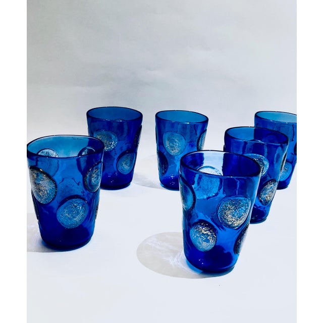 Murano Crystal Glasses by Mariana Iskra, Set of 6 For Sale - Image 6 of 15