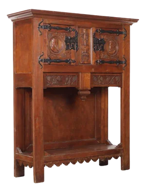 Neo-Renaissance Sideboard in Beech