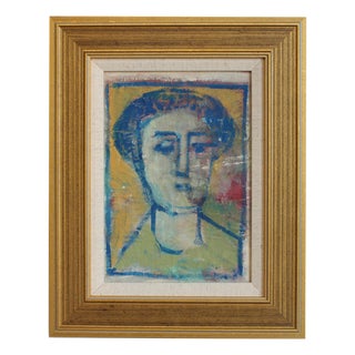 Florentine School Artist, Hidden Portraits XVI, 1990s, Acrylic on Canvas, Framed For Sale