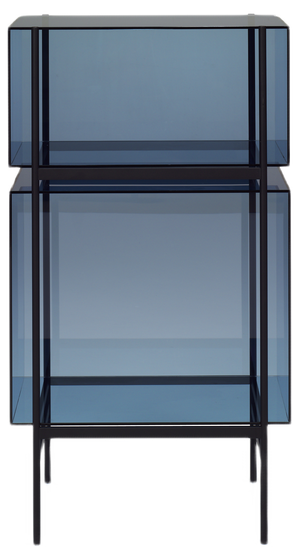 Small Lyn Shelf 8400BL in Blue by Visser & Meijwaard for Pulpo