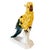 Vintage Large Italian Majolica Ceramic Cockatoo Parrot Sculpture For Sale - Image 16 of 17