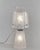 Muller frères A very rare French art deco lamp in clear frosted moulded-pressed glass made around 1925-1930. A nice Muller...