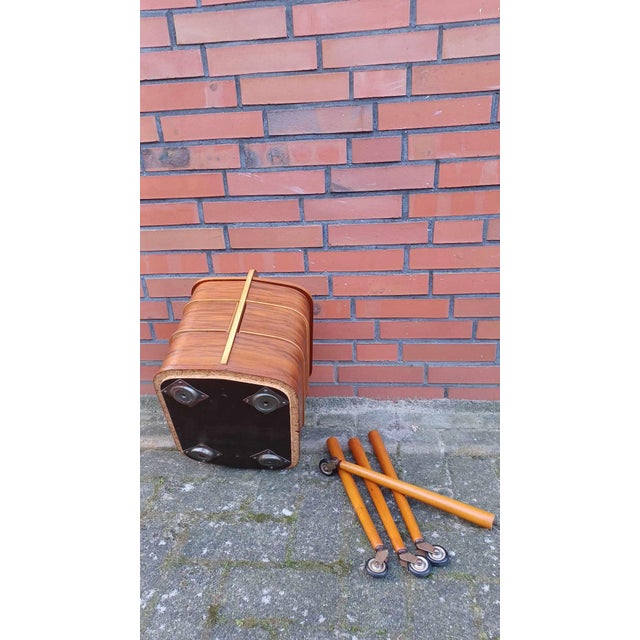Danish Sewing Box in Teak, 1960s For Sale - Image 6 of 18