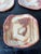 Set of Five Yohen-Kin Shino Ceramic Plates by Suzuki Tomio For Sale - Image 9 of 17