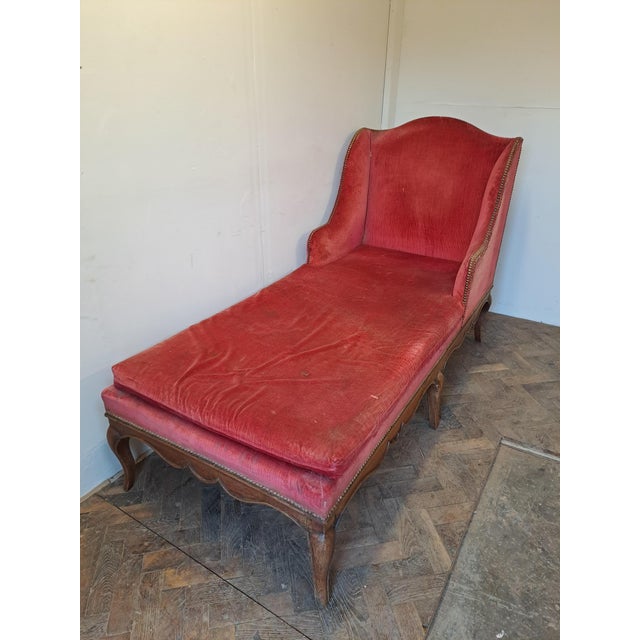 Antique French Oak Day Bed, 1860 For Sale - Image 4 of 9