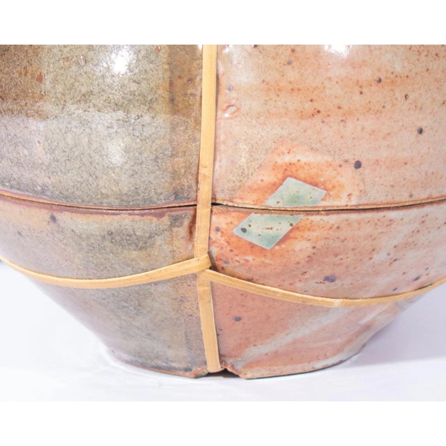 Tan Studio Pottery Sculpture by Jeri Au For Sale - Image 8 of 8