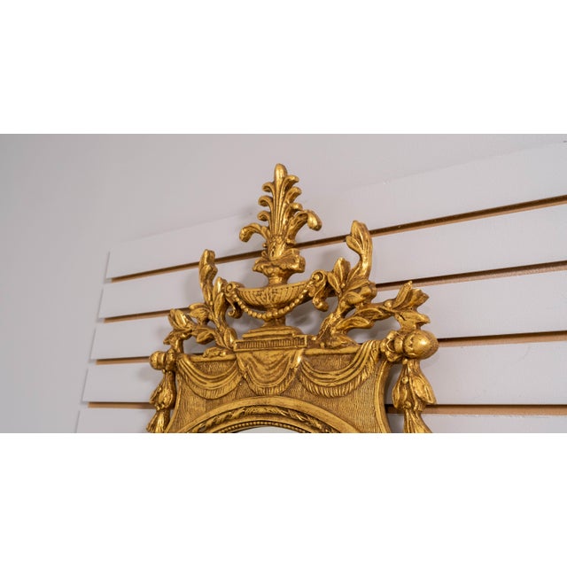 Friedman Brothers Gold Finish Model #6769 Adam Style Mirror For Sale In Philadelphia - Image 6 of 11