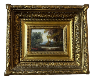 Landscape Composition, 1900s, Oil Painting