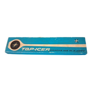 Mid 20th Century Mid Century Modern Atomic Era "Tap-Icer" Ice Cube Cracker For Sale