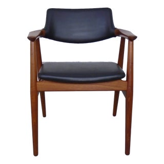 GM 11 Teak Armchair by Svend Aage Eriksen of Glostrup, Denmark, 1960s For Sale