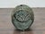 Metal Midcentury Bronze Garden Seat with Openwork Foliate Design For Sale - Image 7 of 10
