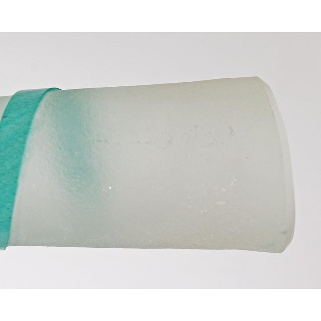 Art Glass Head Scepter Sculpture by Stephen Fellerman For Sale In Indianapolis - Image 6 of 6