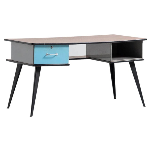 Desk by Willy Van Der Meeren for Tubax, 1955 For Sale - Image 11 of 11