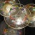 Set of 6 Mid-Century Hand-Blown Murano Millifiori & 24 Karat Gold Fleck Plates For Sale - Image 12 of 12