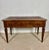 Brown French Louis XVI Style Walnut Writing Desk with Leather Top, Early 20th Century For Sale - Image 8 of 8
