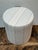 Textile Lee Industries Sunbrella Drum Ottoman For Sale - Image 7 of 12