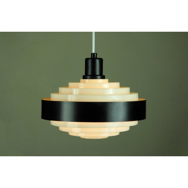 Metal Wesselpendel Pendant Lamps by Louis Poulsen, 1960s, Set of 2 For Sale - Image 7 of 13