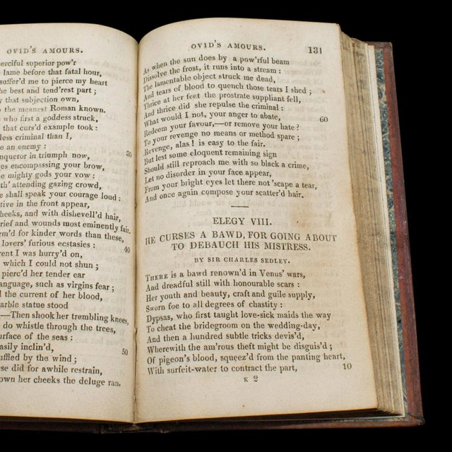 1824's Antique Book Ovid's Art of Love For Sale - Image 9 of 10