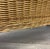 Andrea Branzi for Zanotta, "Potto" Chrome Wicker Side Table Magazine Holder Rack For Sale In West Palm - Image 6 of 8
