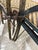 Metal Antique French Three-Part Iron Bench With New Custom Cushions For Sale - Image 7 of 12