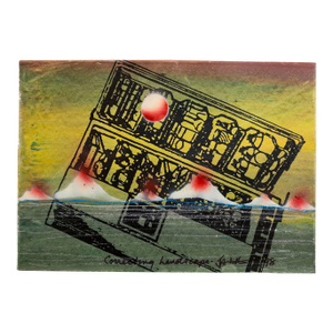 Iain BaxterIain Baxter& "Correcting Landscape" Conceptual Monoprint Painting