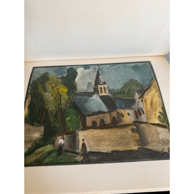 Vlaminck by Pierre Mac Orlan. 1958 With Signed Original Lithograph. Very Rare For Sale - Image 10 of 12