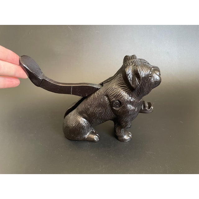 Vintage Cast Iron English Bulldog Nutcracker For Sale - Image 10 of 14