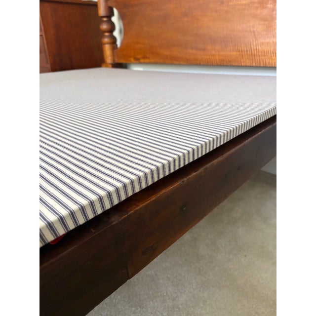 Early American Full Size Rope Bed For Sale - Image 4 of 11