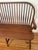 1980s Traditional Bow-Back Windsor Style Amish Bench For Sale - Image 6 of 11
