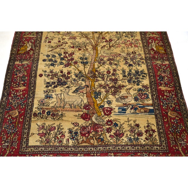 Textile Antique Turkish Rug in Textile, 1890 For Sale - Image 7 of 11