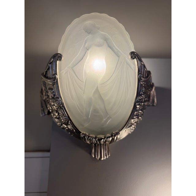 Art Deco Wall Sconces by Müller Frères Lunéville, 1930, Set of 2 For Sale - Image 11 of 18