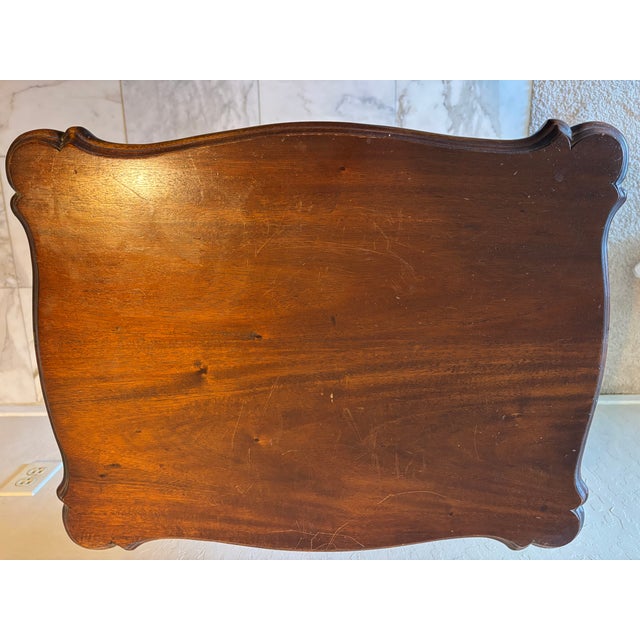 Vintage French Provincial Accent Table For Sale - Image 4 of 4